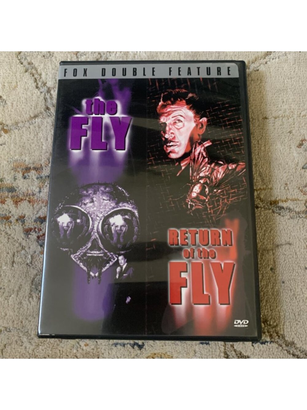 Fly, The Return of the Fly (DVD, 2000, Double Feature) Complete with insert